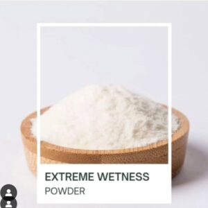 Extreme wetness powder